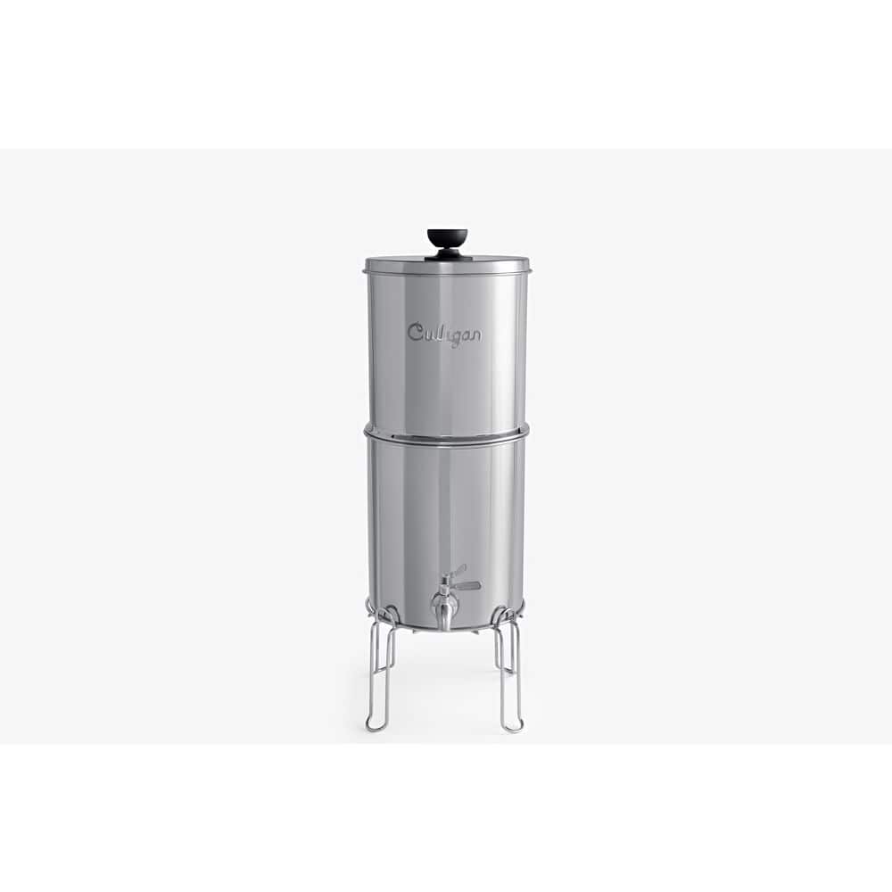 Culligan Scout Polished Stainless Steel with 2-MaxClear 7" filters MCS702P
