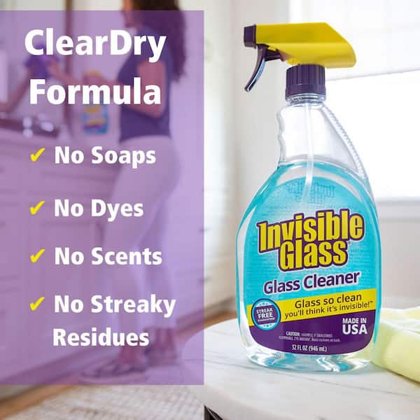 Stoner 32 oz. HH Invisible Glass Spray Bottle Glass Cleaner 92194 - The  Home Depot