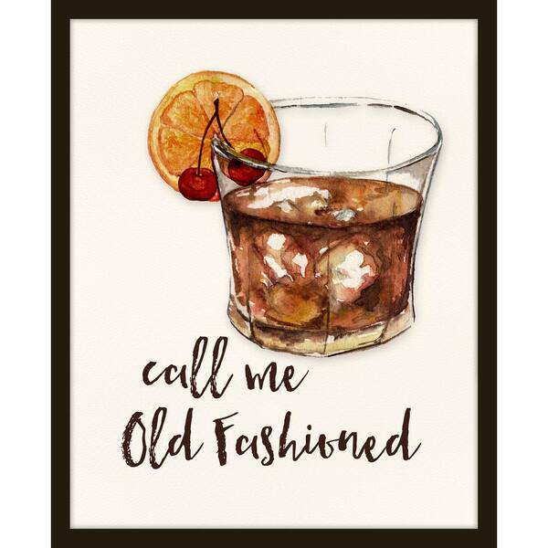 Melissa Van Hise 22 in. x 26 in. "Call Me Old Fashioned" Framed Giclee Print Wall Art