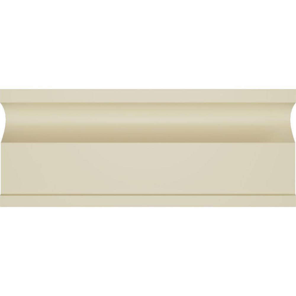 Primed Polyurethane Dublin Leaves Crown Moulding 94.5"