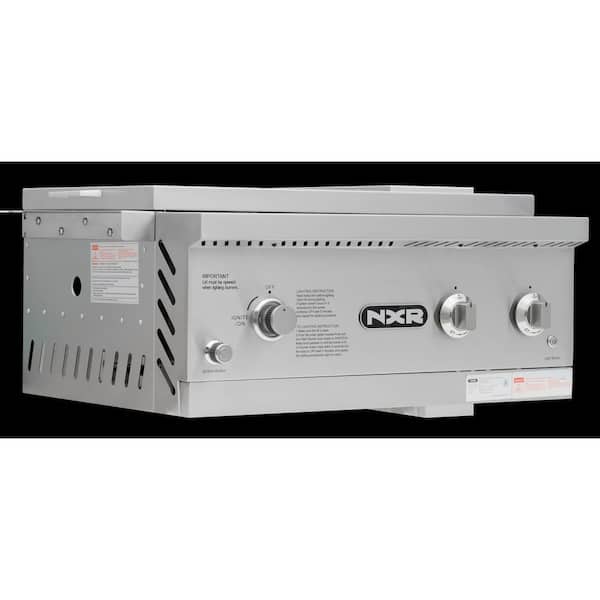 NXR 26.5 in. 3-Burner Built-In Gas Grill in Stainless Steel