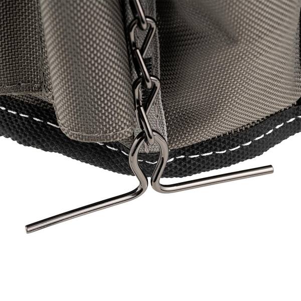 BUCKET BOSS Sparky 9 in. Utility Tool Belt Pouch with BUCKET BOSS Sparky 9 in. Utility Tool Belt Pouch with
