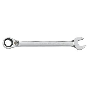 22 mm Metric 72-Tooth Reversible Combination Ratcheting Wrench