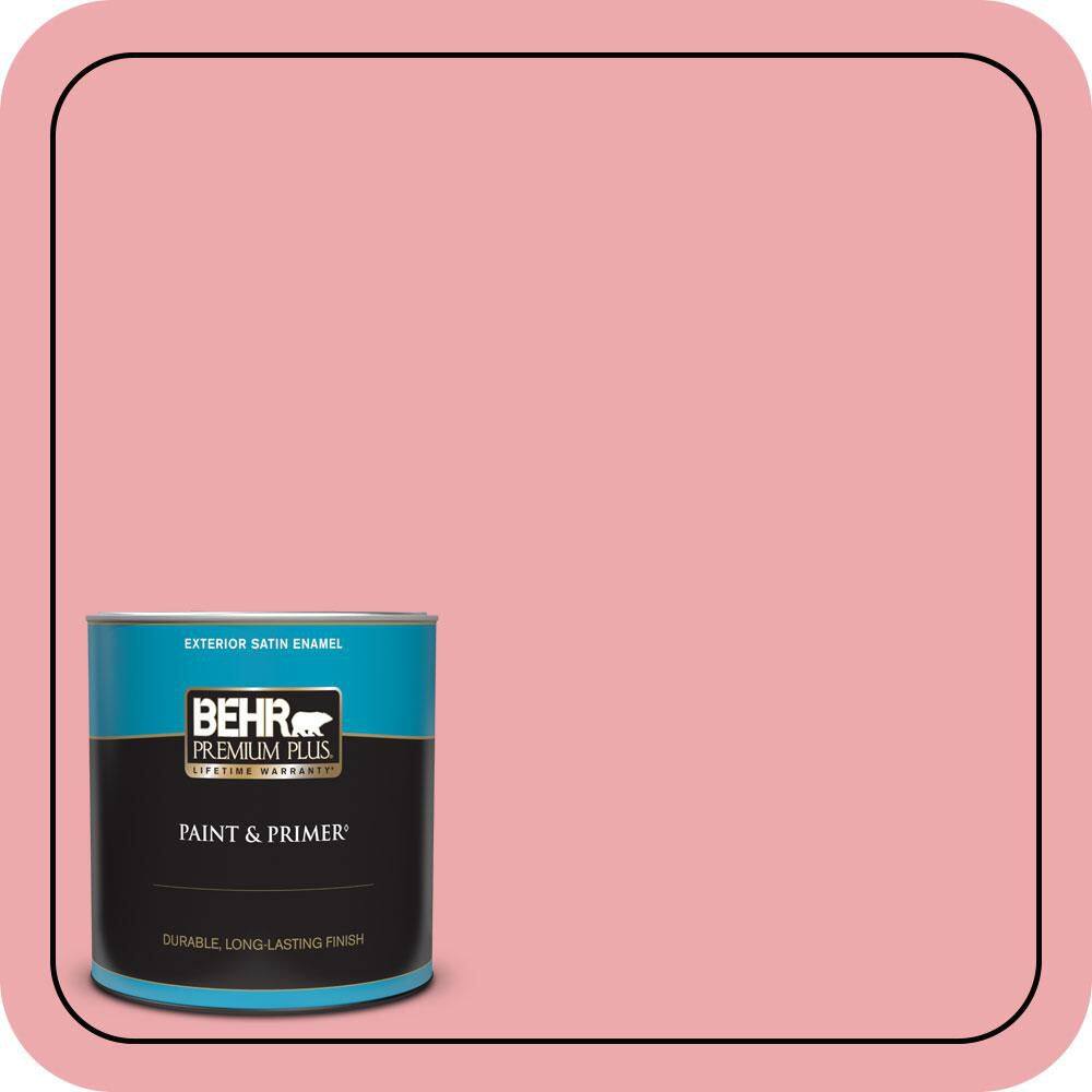 1 qt. #140C-3 Hibiscus Petal Satin Enamel Exterior Paint & Primer price history on PriceWatchPro