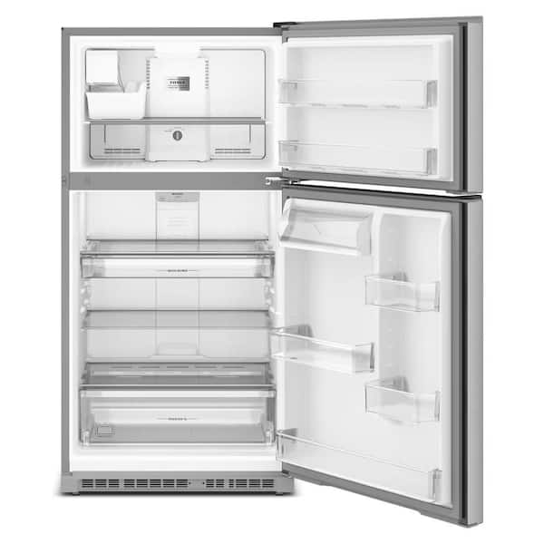 Maytag 33 in. 21 cu. ft. Freestanding Top Freezer Refrigerator in