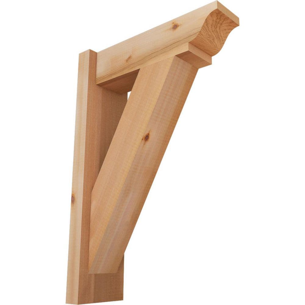 6 in. x 24 in. x 16 in. Western Red Cedar Traditional Smooth Outlooker price history on PriceWatchPro