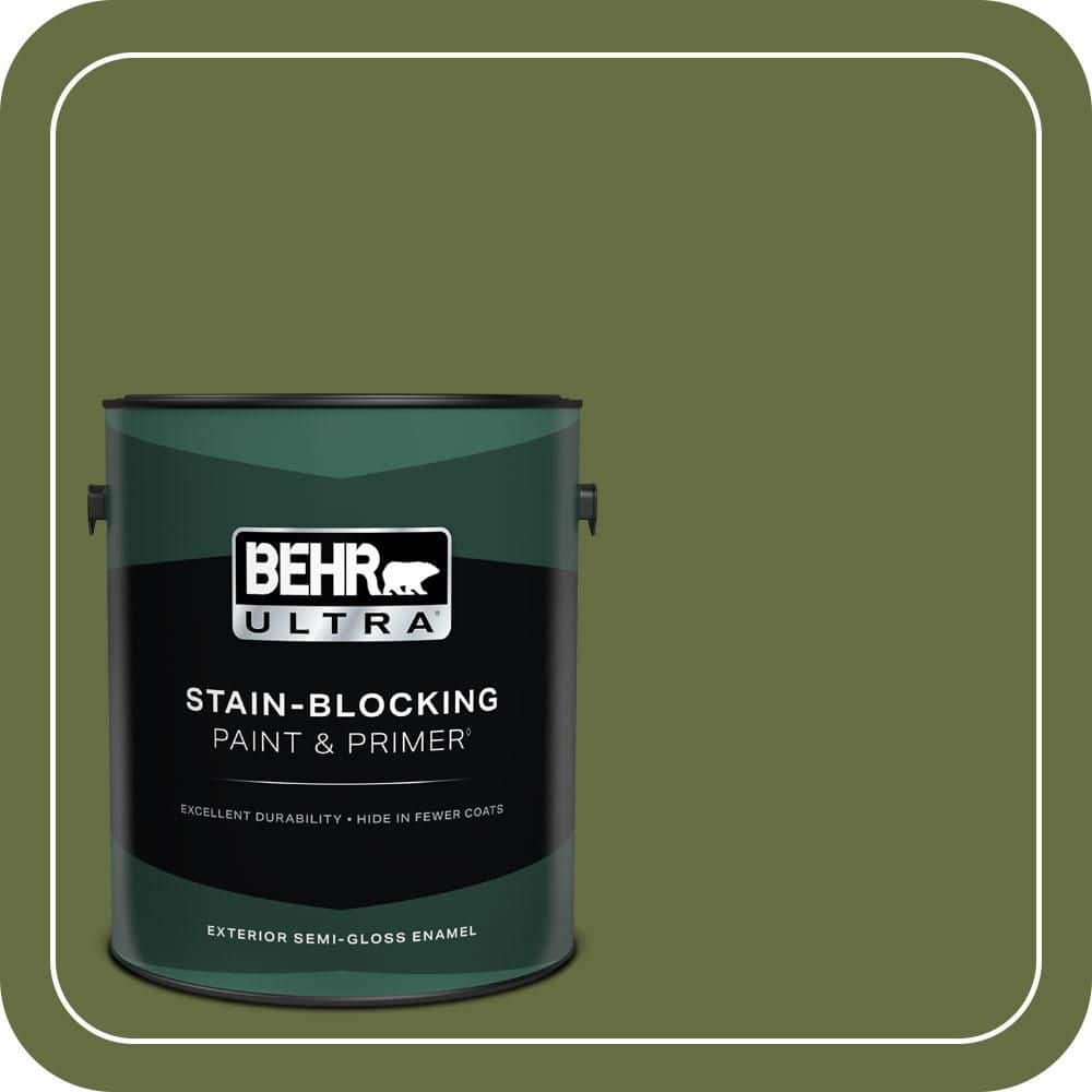 1 gal. #MQ6-62 Coconut Grove Semi-Gloss Enamel Exterior Paint & Primer price history on PriceWatchPro