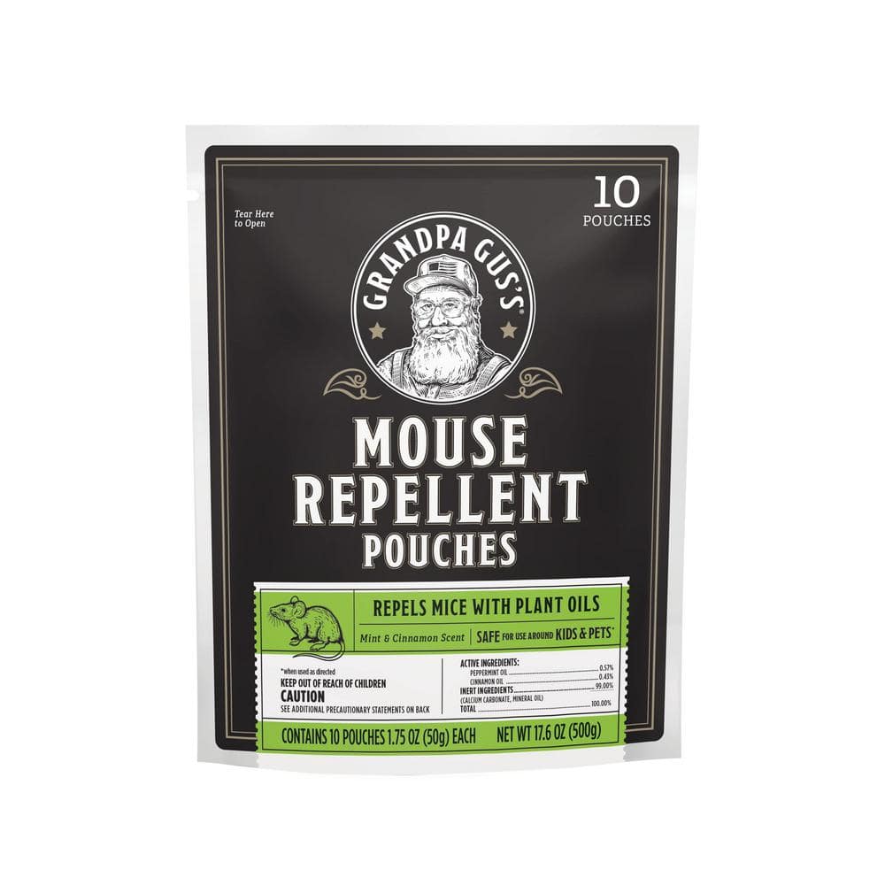 GRANDPA GUS'S Mouse Repellent Pouches - (10-Pack) GPR-10-6 - The