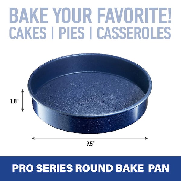 Granitestone Blue 9.5 Nonstick Round Baking Pan