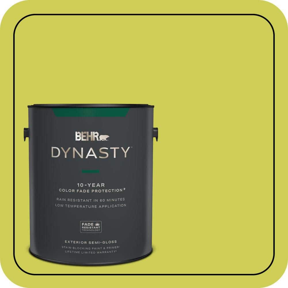 1 gal. #400B-5 Grape Green Semi-Gloss Exterior Stain-Blocking Paint & Primer price history on PriceWatchPro