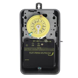 T101R Series 40 Amp 125-Volt 24-Hour SPST Mechanical Time Switch with Outdoor Enclosure