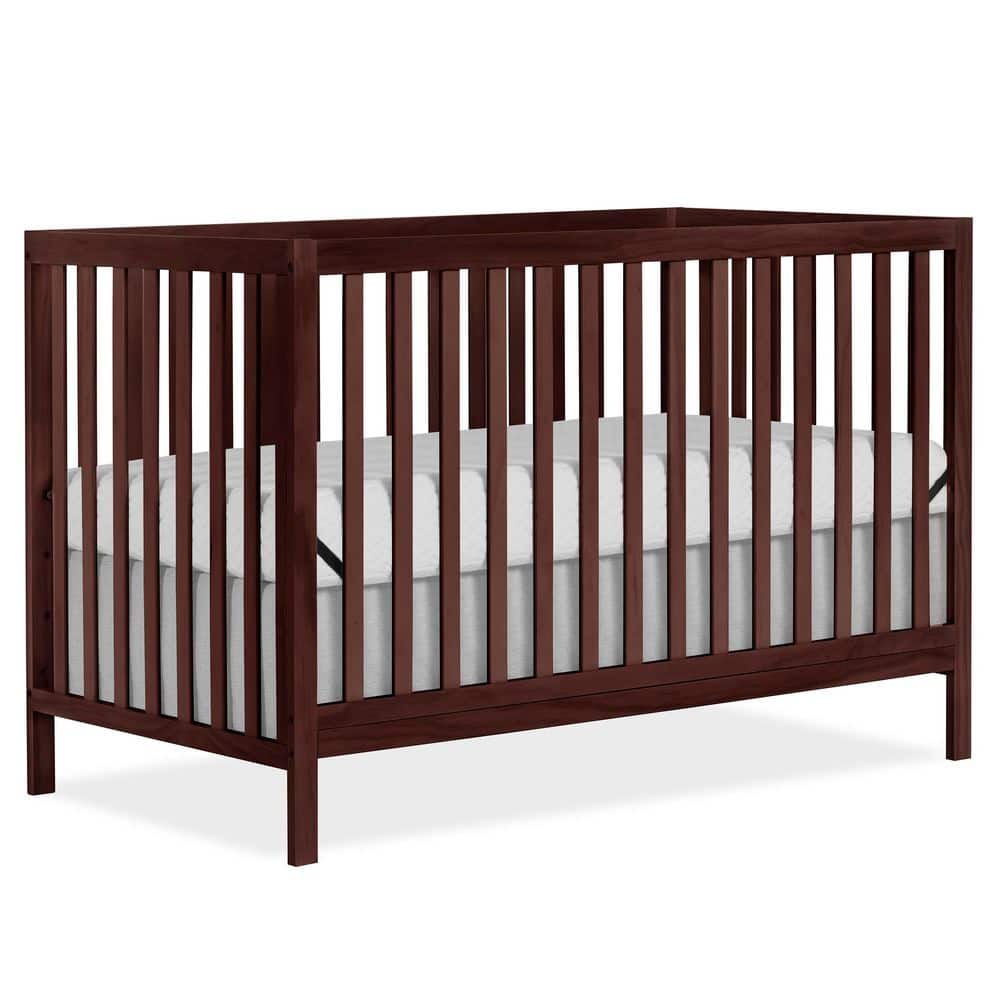 JPMA and Greenguard Gold Certified Espresso Synergy MOD Crib, made with Sustainable New Zealand Pinewood