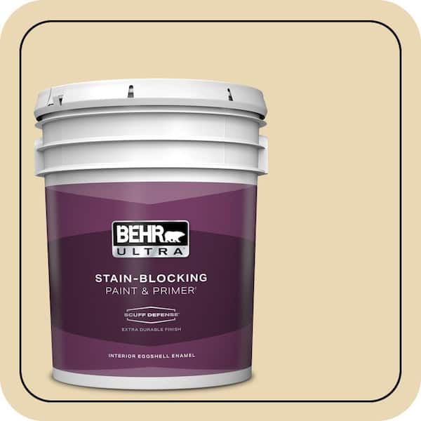 BEHR ULTRA 5 gal. #330E-3 Sensible Hue Extra Durable Eggshell Enamel Interior Paint & Primer