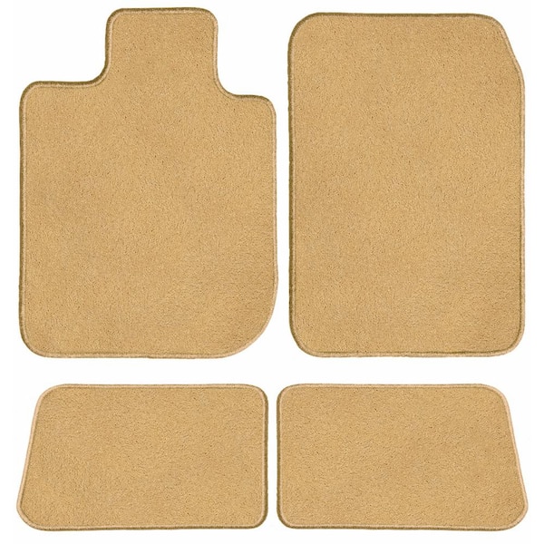 Ford Explorer Beige Classic Carpet Car Mats/Floor Mats, Custom Fit for 2006-2010 - Driver, Passenger and Rear Mats