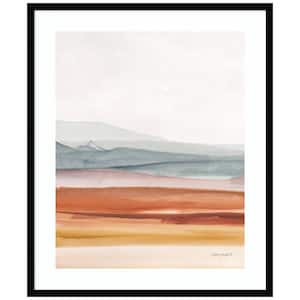 "Sierra Hills 03" by Lisa Audit 1-Piece Wood Framed Giclee Country Art Print 33-in. x 28-in.