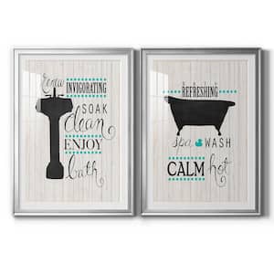 Drop Your Pants By Wexford Homes 2-Pieces Framed Abstract Paper Art Print 30.5 in. x 42.5 in.