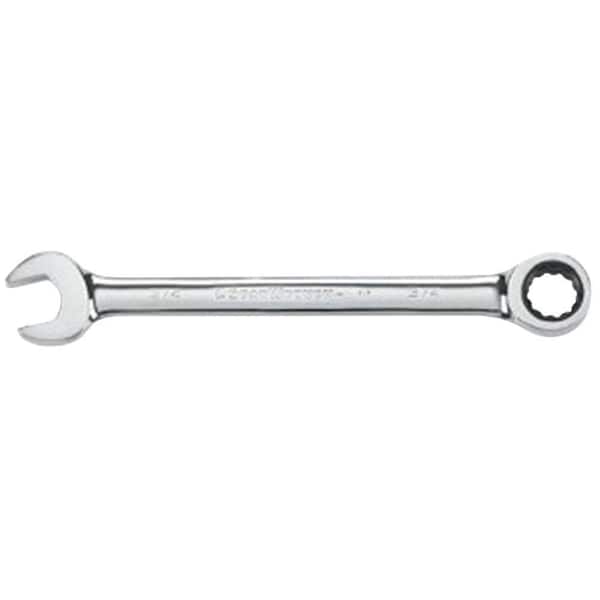 GEARWRENCH 11/16 in. SAE 72-Tooth Combination Ratcheting Wrench