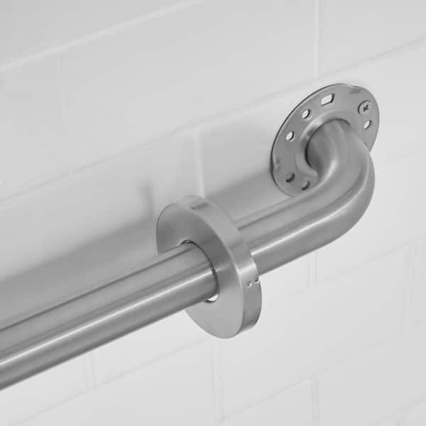Franklin Brass 5700 Series 48-in White Wall Mount (ADA Compliant) Grab Bar Franklin Brass 5700 Series 48-in White Wall Mount (ADA Compliant) Grab Bar