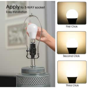 50-Watt/100-Watt/150-Watt Equivalent A21 Energy Saving 3-Way LED Light Bulb in Warm White 3000K (2-Pack)