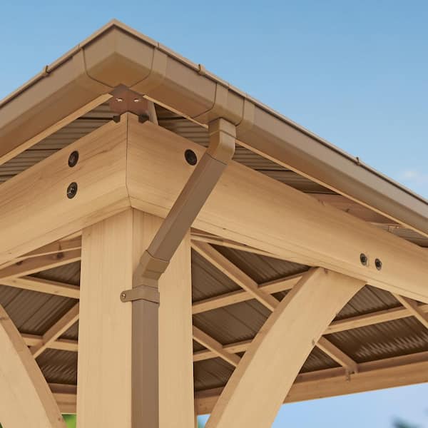 12 ft. x 12 ft. Rain Gutter Kit for the Meridian Gazebo