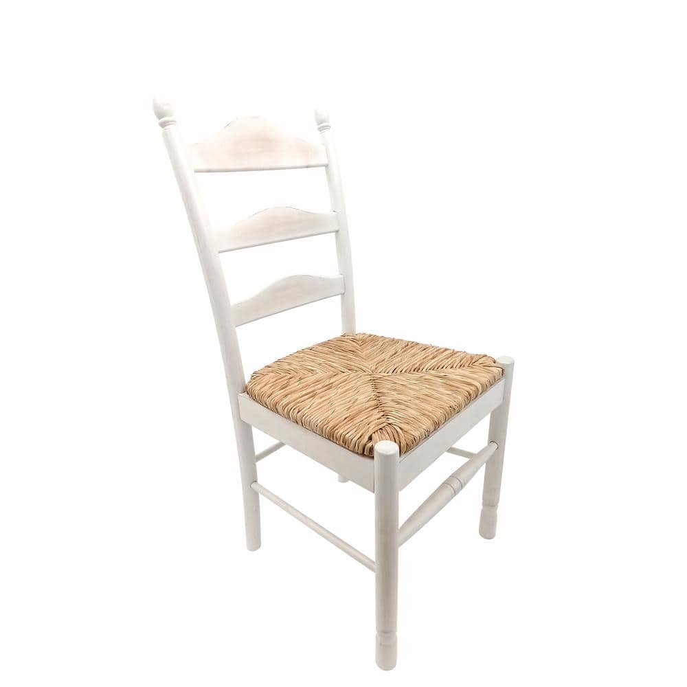 Vera Whitewash Parsons Chair