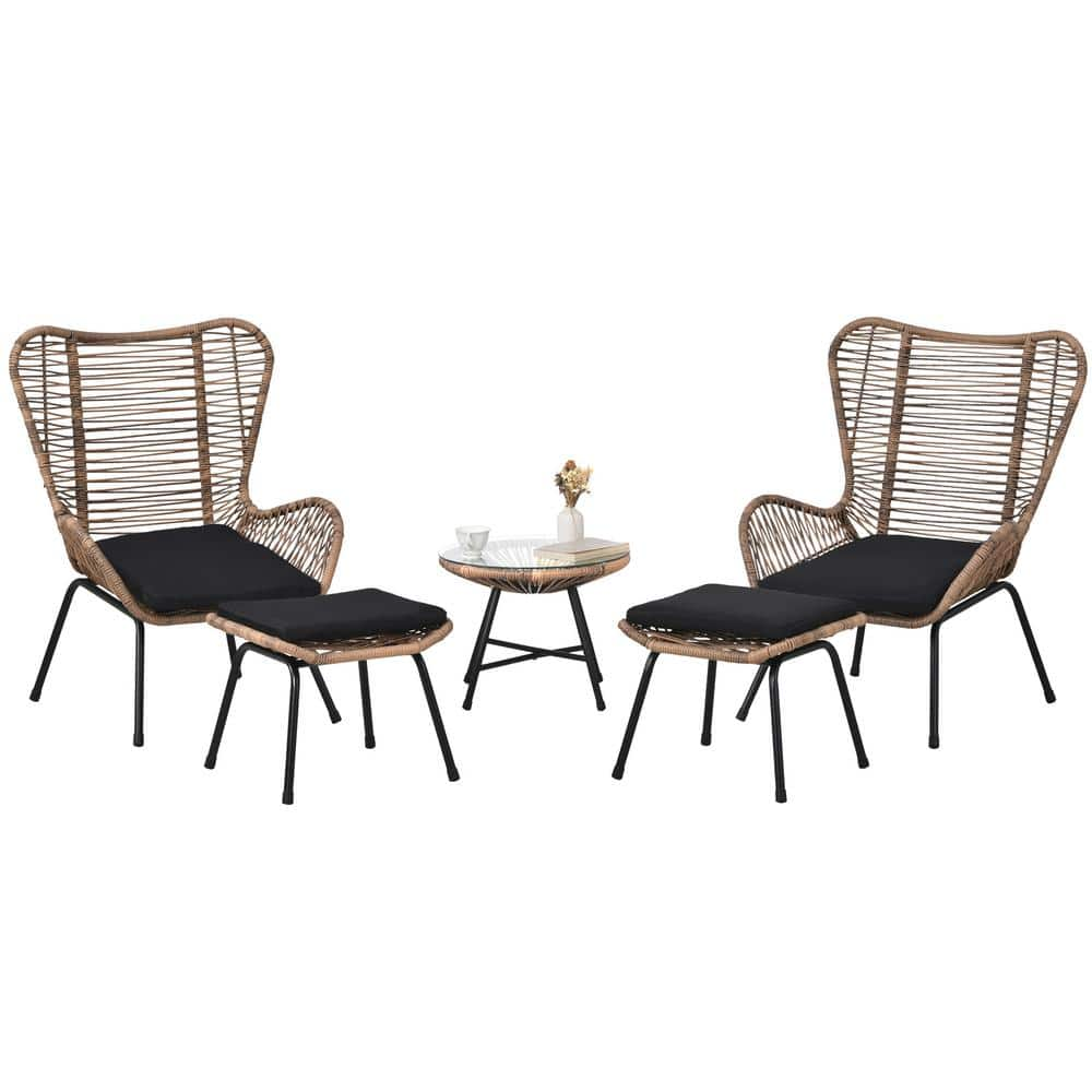 mimosa wicker butterfly bar chair