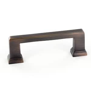 Mirabel Collection 3 3/4 in. (96 mm) Brushed Oil-Rubbed Bronze Transitional Cabinet Bar Pull