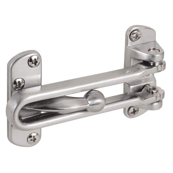 Prime-Line Diecast, Brushed Chrome Plated, Swing Bar Door Guard