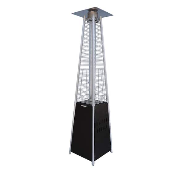 40,000 BTU Commercial Pyramid Patio Heater Standing Outdoor Propane Heater.
