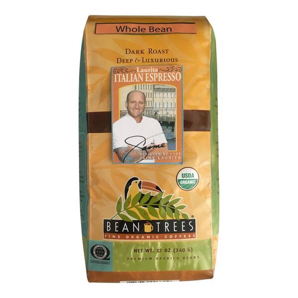 Bean Trees 12 oz. Chef Jaime Italian Espresso Coffee Whole Beans (3-Bags)