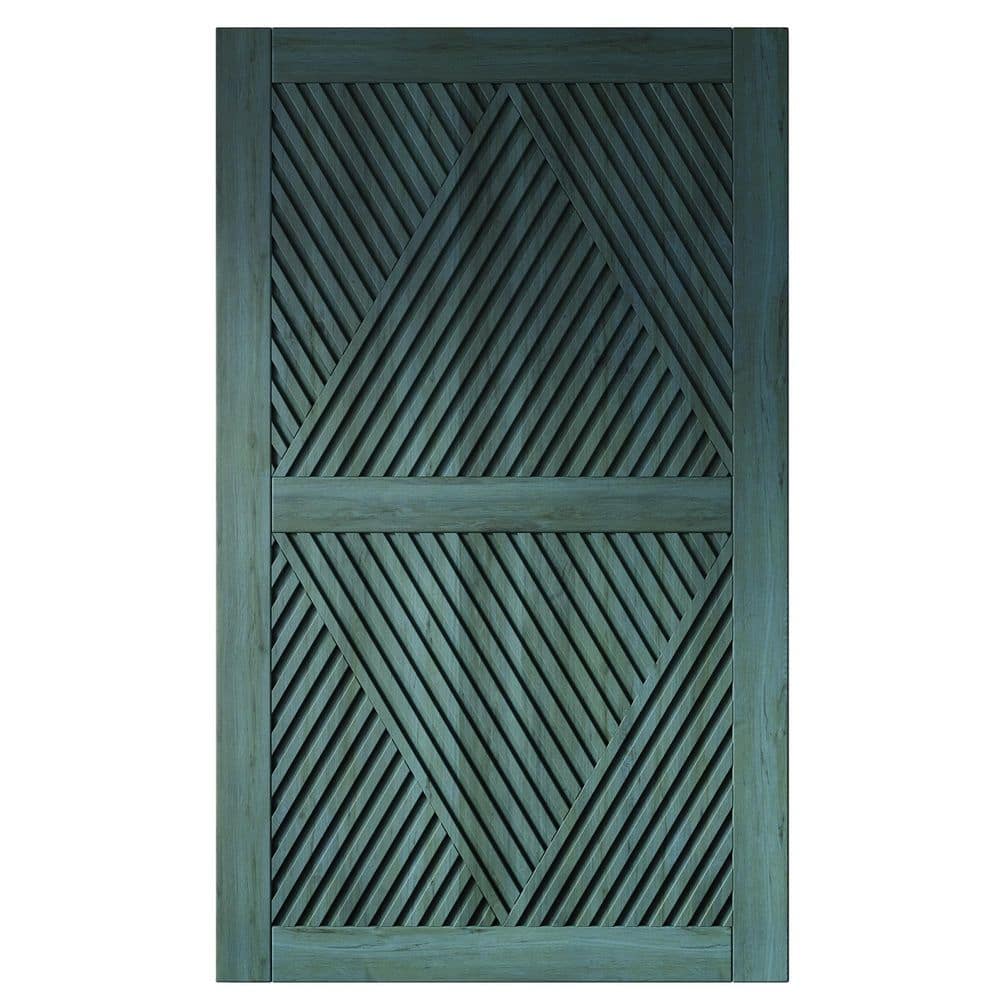 LT 42 in. x 80 in. C-Panel Solid Core Royal Pine Diamond Design Pine Wood Interior Sliding Barn Door Slab price history on PriceWatchPro