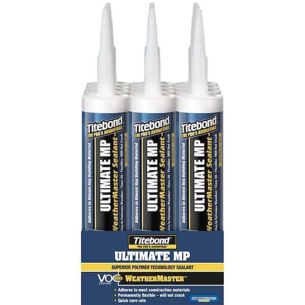 Titebond 9.5 Oz. Off White Weather Master Ultimate Multi-Purpose Exterior Sealant (12-Pack)