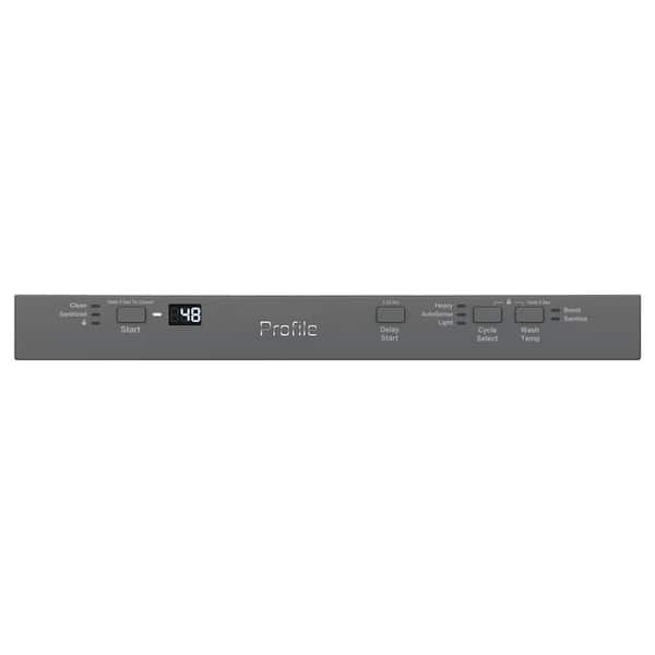GE - Profile 18 in. Top Control ADA Dishwasher in Stainless Steel with Stainless Steel Tub and 47 dBA