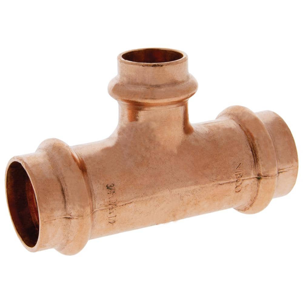 3/4 in. x 3/4 in. x 1/2 in. Copper All Press Tee price history on PriceWatchPro