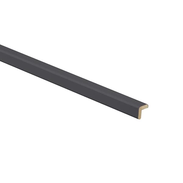 Washington Franklin Hargrove 96 in. W x 0.75 in. D x 0.25 in. H in Valiant Onyx Outside Corner Molding