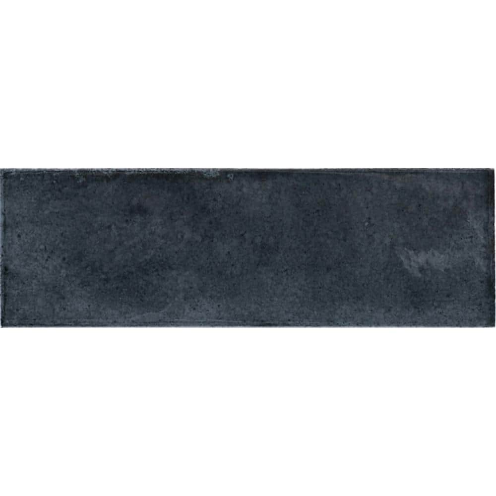 Antiek Glossy Blue Ceramic Subway Wall and Floor Tile