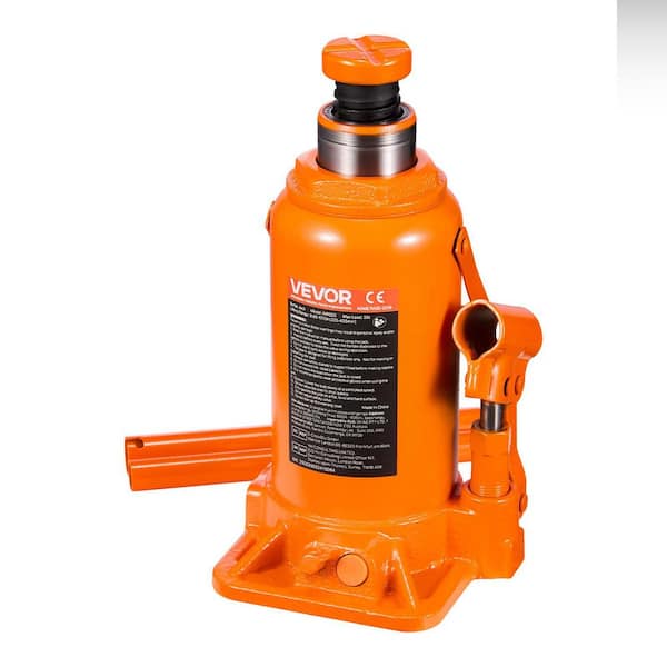 Hydraulic Bottle Jack, 20 Ton (44092 lbs. ) Capacity, 8.9-17.1 in. Lift, Heavy-Duty Welded Jack for Car, Pickup, Orange