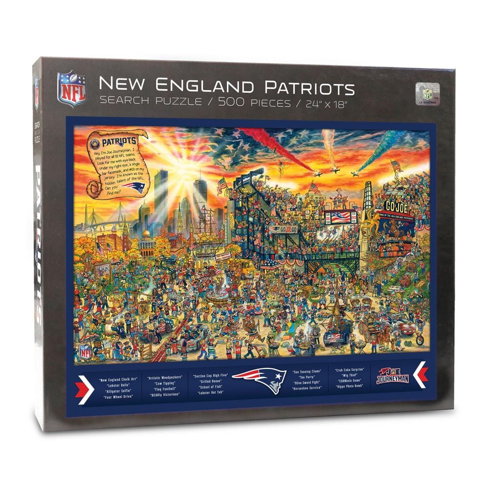 YouTheFan NFL New England Patriots Joe Journeyman Puzzle 9029588 - The ...