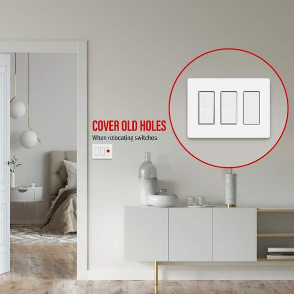 Glass Mirror - Blank - Blank Wall Plates - Wall Plates & Outlet Covers