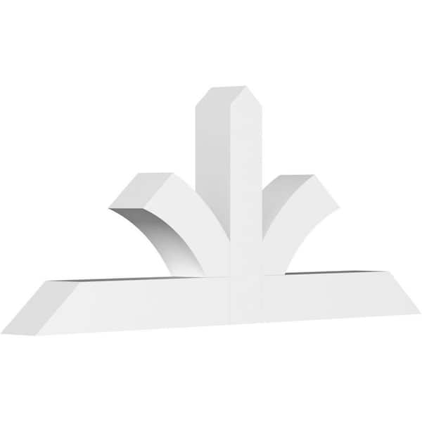 Ekena Millwork Richland 48 in. W x 20 in. H x 4 in. D Signature Polyurethane Bracket