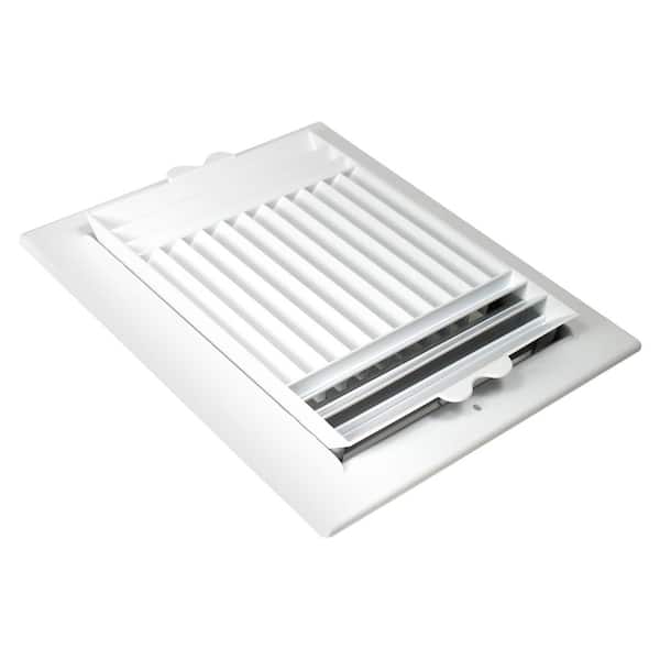 Everbilt 10 in. x 8 in. Plastic Ceiling Register 3-Way