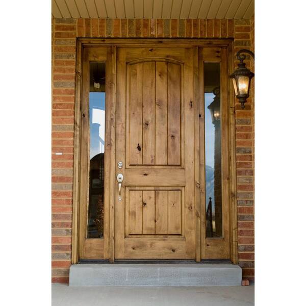 Rustic Arched Hinged Pizza Oven Door