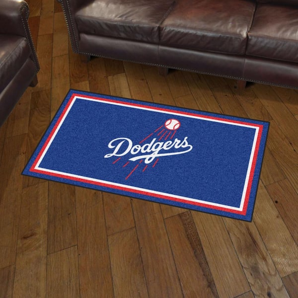 MLB - Los Angeles Dodgers 3 ft. x 5 ft. Ultra Plush Area Rug