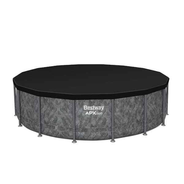APX 365 16 ft. Round 48 in. Deep Metal Frame Pool Set