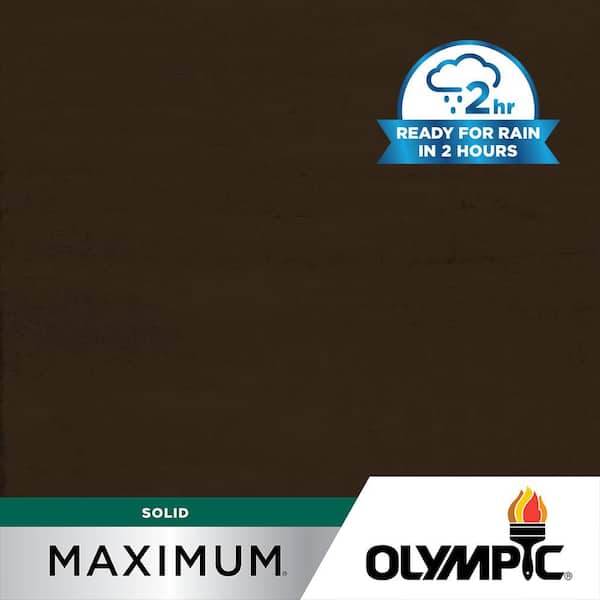 Maximum 5 gal. SC-1058 Oxford Brown Solid Color Exterior Stain and Sealer in One