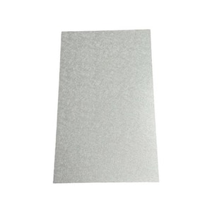 106 in. x 23.6 in. x 0.3 in. Metallic Look Wall Panel Board in Polish Silver Color (Set of 2-Piece)