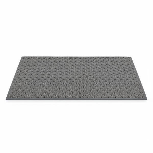 Dark Grey 24 in. x 36 in. Indoor/Outdoor Dirt Trapper Door Mat