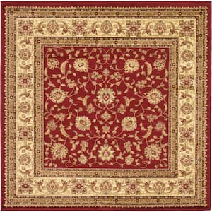 Voyage St. Louis Red 8' 0 x 8' 0 Square Rug