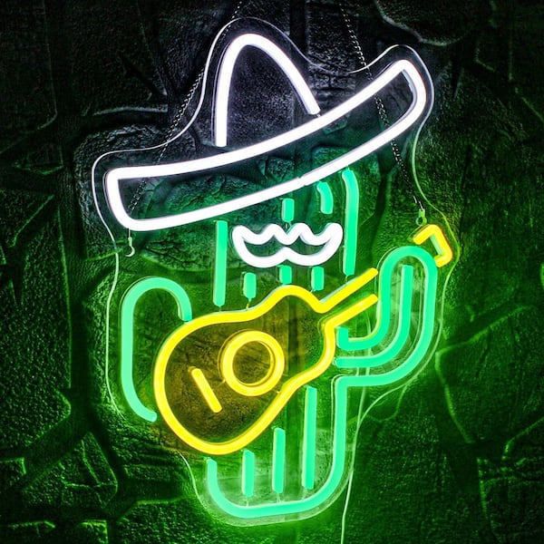 Afoxsos Open Neon Sign Series Square Acrylic LED Neon Open Sign