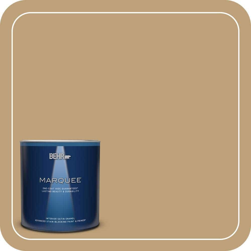 1 qt. #PMD-50 Winter Wheat Satin Enamel Interior Paint & Primer price history on PriceWatchPro